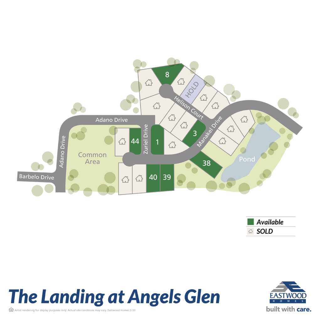 Landing at Angels Glen Stokesdale, NC Homes For Sale Eastwood Homes
